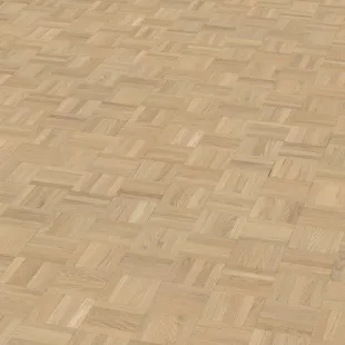 Parquet massif mosaïque Chêne héritage brut bords droits 8*24*120 mm choix rusti