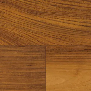 Parquet massif large Teck Indonésien 4 chanfreins