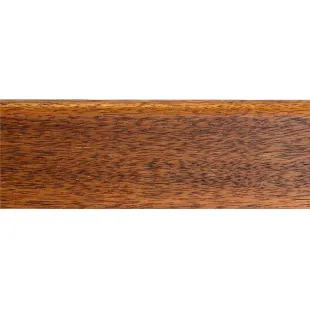 Plinthe Merbau massif abouté verni un bord arrondi 15*90*1800 mm