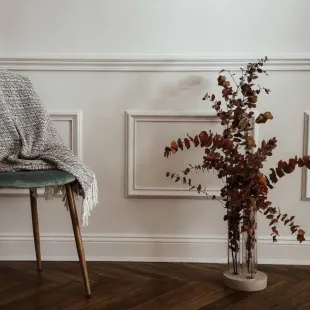 Kit de soubassement en pin massif Merkusii enduit Gesso 400*600 mm boîte de 4 u