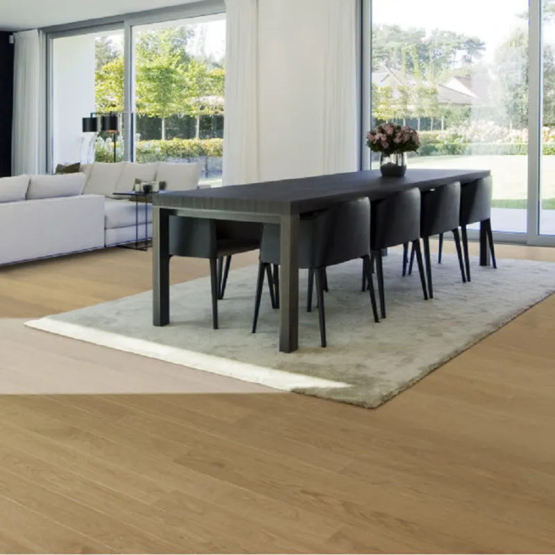 Umber verni Parquet contrecollé clic 4ch HDF
