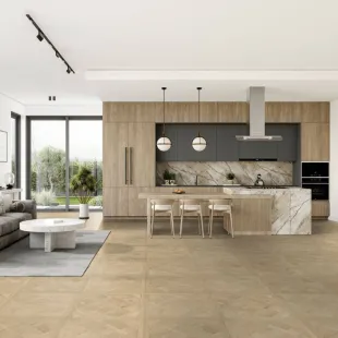 Parquet dalle contrecollé Versailles Chêne brut 4 chanfreins 20/4*800*800 mm