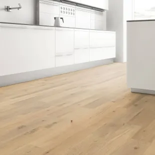 Parquet contrecollé Boréal vernis bois brut vieilli bosselé 14/3*190*680-1900 mm