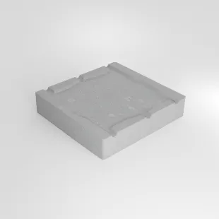 Dalle stabilisatrice ép 45 mm 250*250 mm