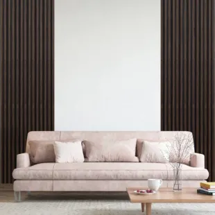 Panneau mural effet tasseau Panelio Hugo Noyer 21*119*2700 mm