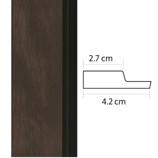Baguette de finition gauche Panelio Hugo Noyer 21*62*2700 mm