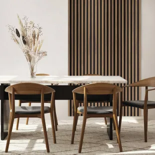 Panneau mural effet tasseau Panelio Hugo Teck 21*119*2700 mm