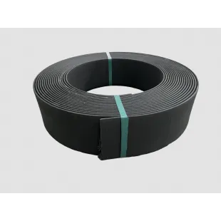 Bordure en plastique noir hauteur 140 mm longueur 25 m