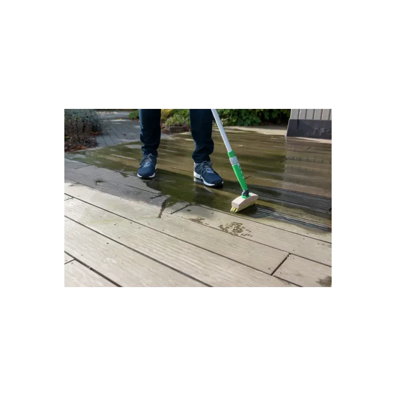 Kit brosse terrasse bac + brosse