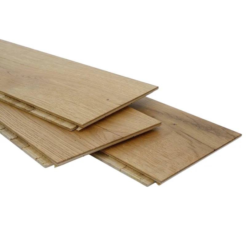 Presto Chêne parquet contrecollé brossé vernis mat 14/3*220*600-2200mm