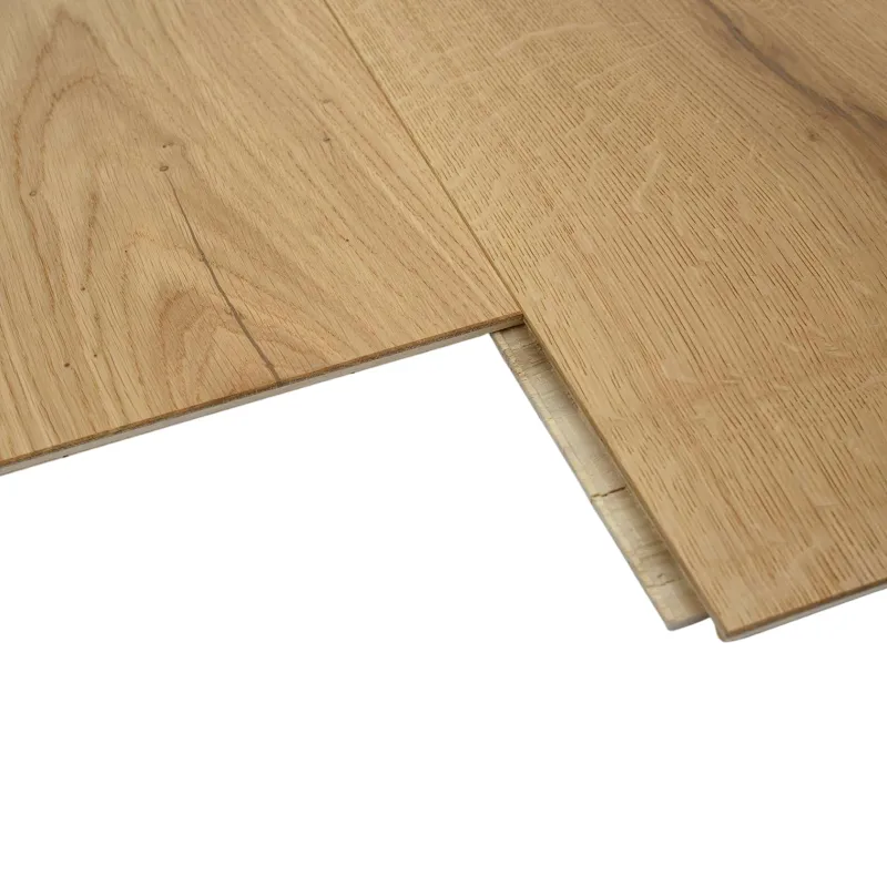 Presto Chêne parquet contrecollé brossé vernis mat 14/3*220*600-2200mm
