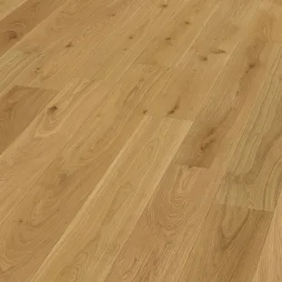 Parquet contrecollé Chêne brossé huilé naturel 2 ch 12/3*180*500 à 1500/1800 mm