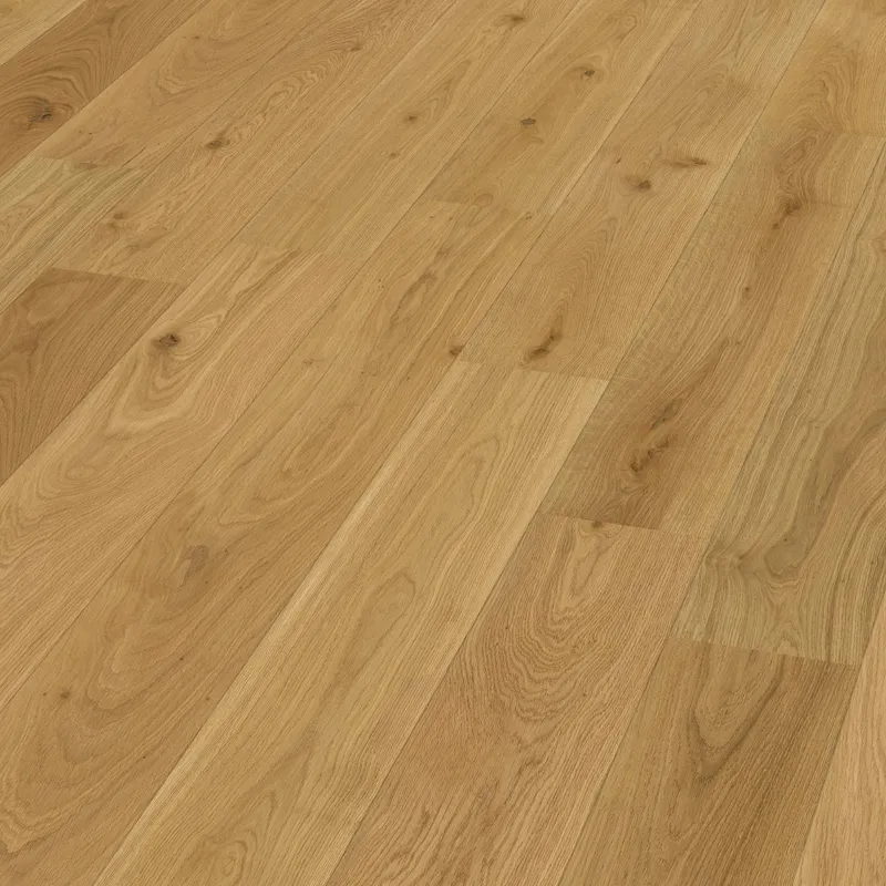 Parquet contrecollé Chêne brossé huilé naturel 2 ch 12/3*180*500 à 1500/1800 mm