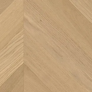 Parquet contrecollé point Hongrie Chêne brossé verni bois brut 14/3*90*510/600 m
