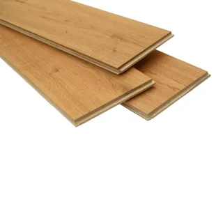 Parquet contrecollé Chêne brossé huilé nat 2 chanfreins 20/6*190*600 à 1900 mm