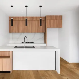 Parquet contrecollé Chalet huilé naturel vieilli bosselé 15/4*190*680-1900 mm