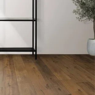 Parquet contrecollé Atelier huilé fumé vieilli bosselé 15/4*190*680-1900 mm