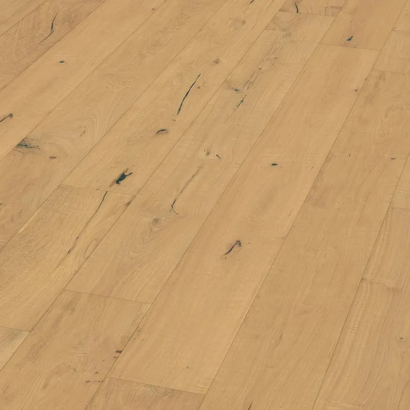 Parquet contrecollé Natura Huilé naturel brossé vieilli 12/3*158*610-1830 mm