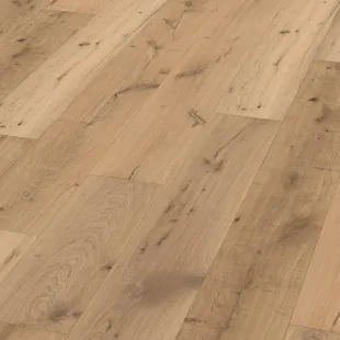 Parquet contrecollé Chantilly Huilé bois brut bros. vieilli 14/3*220*600-2200 mm