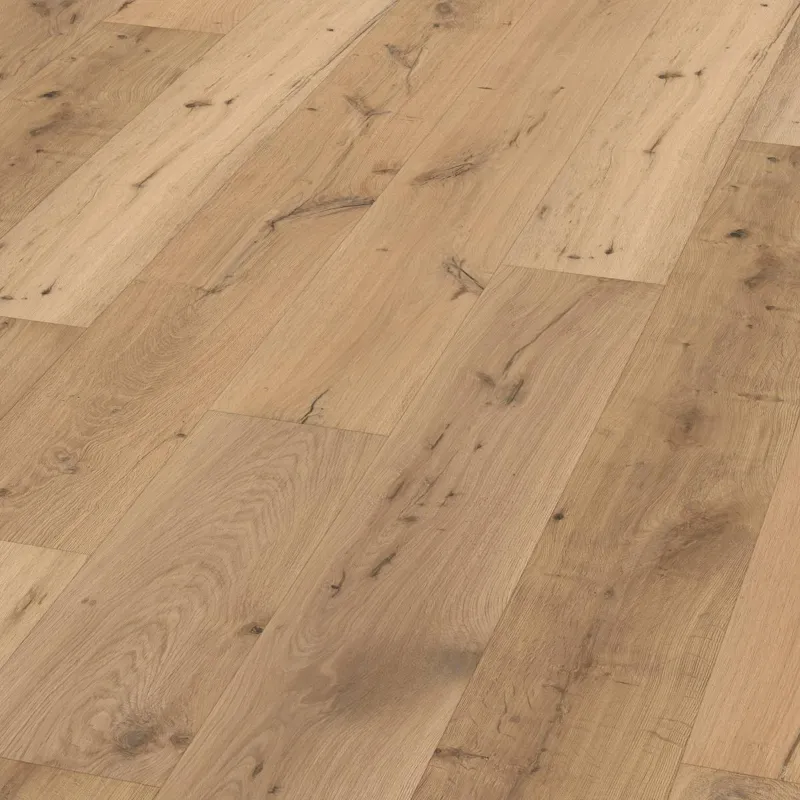 Parquet contrecollé Chantilly Huilé bois brut bros. vieilli 14/3*220*600-2200 mm