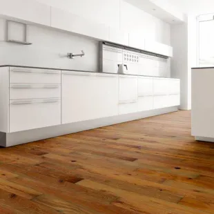 Parquet contrecollé Tosca Huilé fumé brossé vieilli main 12/3*158*610-1900 mm