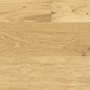 Parquet contrecollé Nuda Huilé bois brut brossé vieilli 12/3*158*610-1830 mm