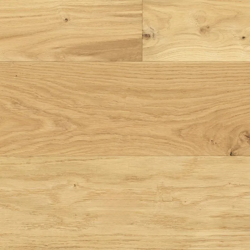 Parquet contrecollé Nuda Huilé bois brut brossé vieilli 12/3*158*610-1830 mm