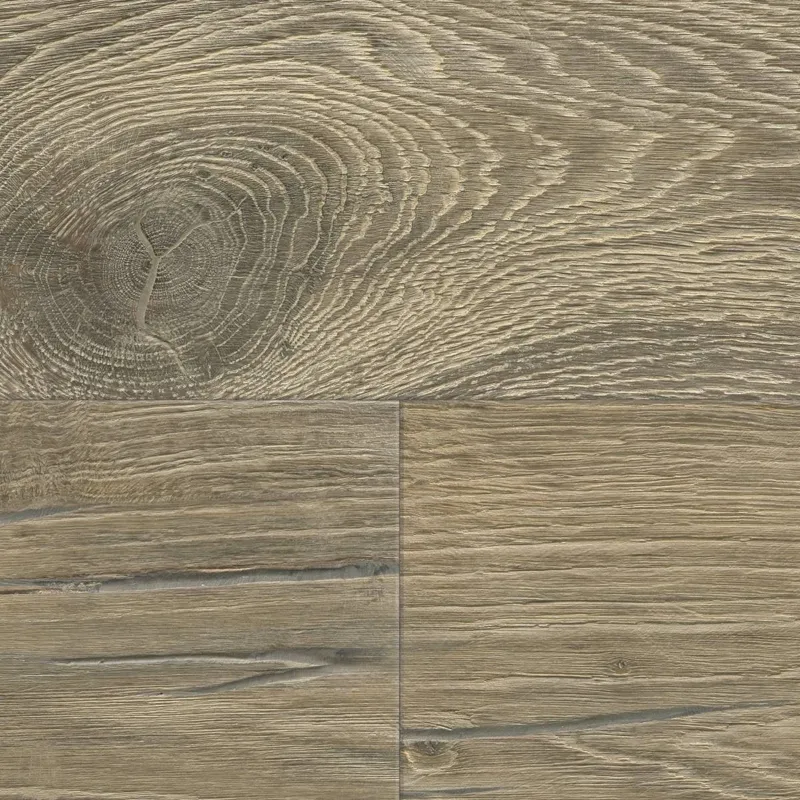 Parquet contrecollé Saumur Huilé gris brossé vieilli 15/4*220*800-2200 mm