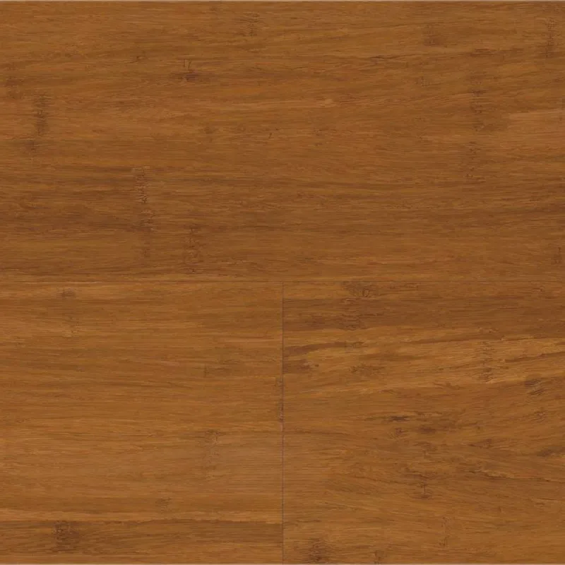 Parquet massif Bambou densifié caramel vernis 4 chanfreins 14*142*1850 mm