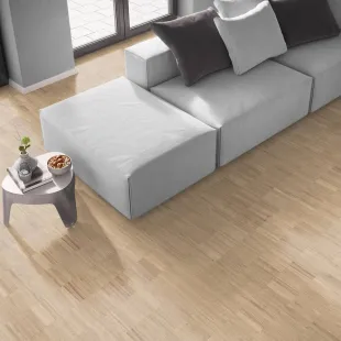 Parquet massif sur chant Chêne héritage brut bords droits 8*22*160 mm