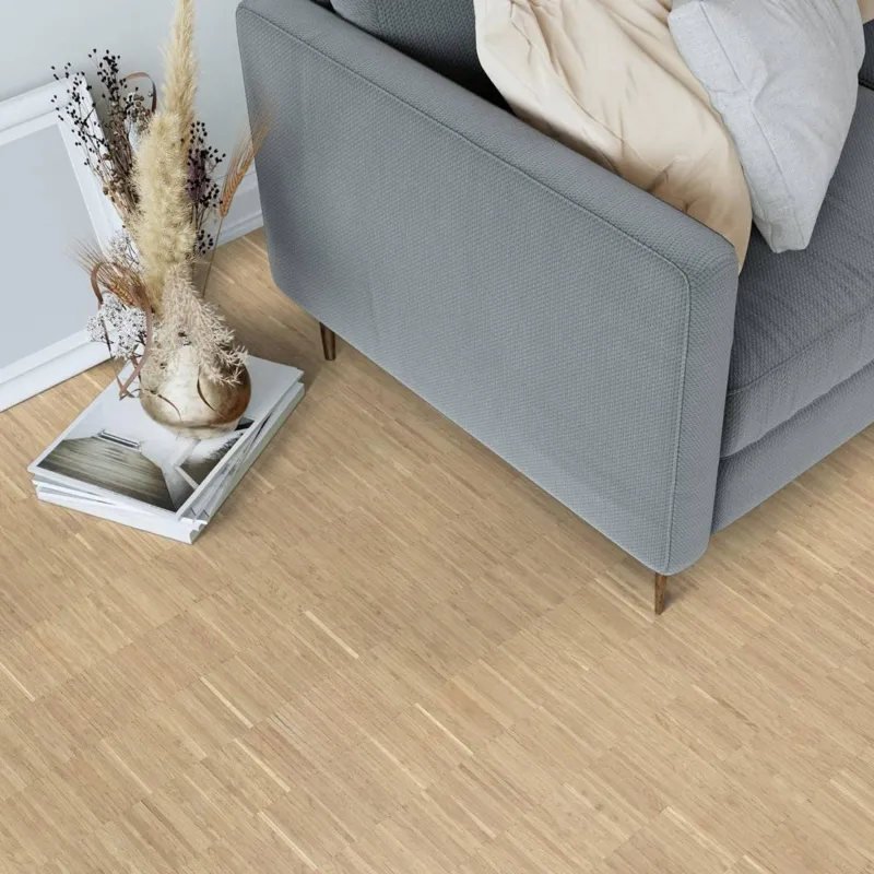 Parquet massif sur chant Chêne héritage brut bords droits 8*24*120 mm