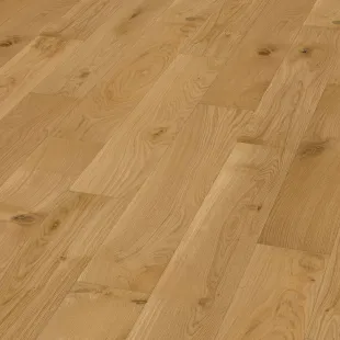 Parquet massif Chêne héritage huilé UV naturel 4 chanfreins 20*180*600 à 2200 mm