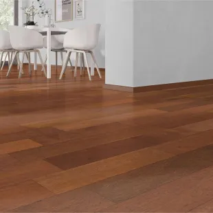 Parquet massif Merbau 4 chanfreins 15*140*400 à 1200 mm