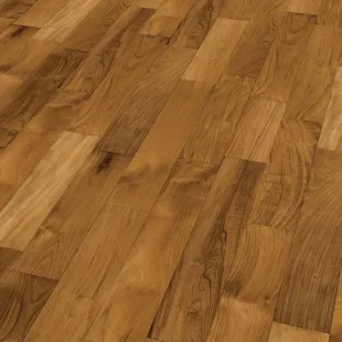 Parquet massif large Teck Indonésien 4 chanfreins