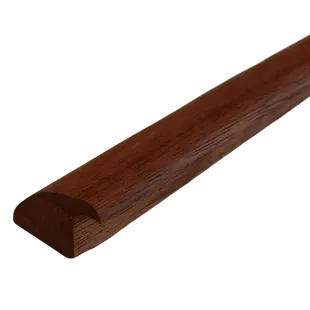 Seuil de rattrapage de niveau Jatoba massif verni 20*35*1100 mm