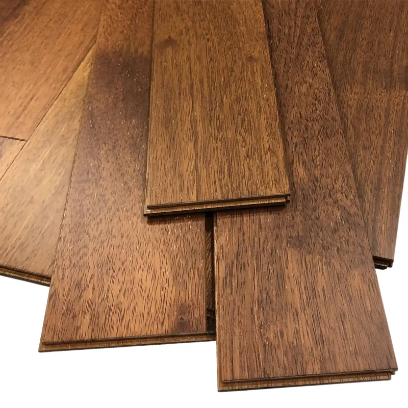 Parquet massif Merbau 4 chanfreins 15*140*400 à 1200 mm