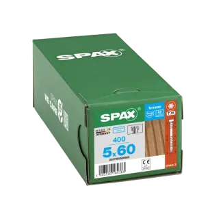 Vis terrasse bois dur 5*60 inox A2 400 unités