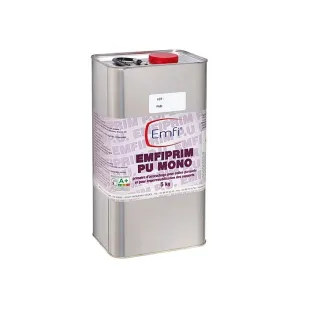 Hydrofuge Emfiprim PU mono bidon de 5Kg (résine) 1 bidon   25 m² en 1ère couche