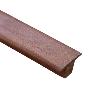 Seuil en T de même niveau Merbau massif brut pré-poncé 12*35*1100 mm