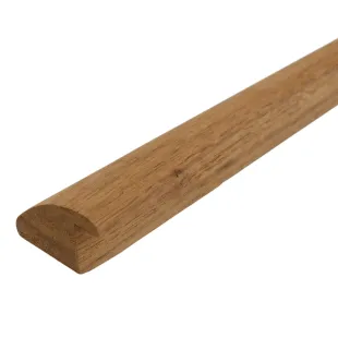 Seuil rattrapage de niveau Teck Indonésien massif brut pré-poncé 15*35*1100 mm