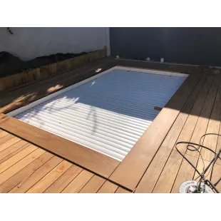 Margelle Ipé AD rabotée 2 faces lisses