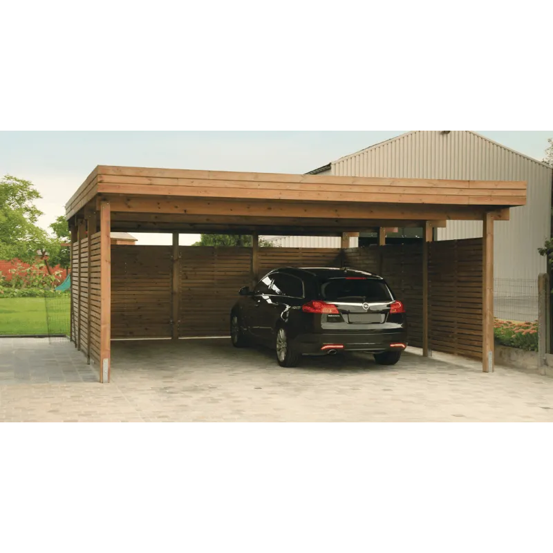 Carport modern indépendant en kit