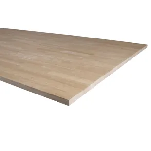 Panneau massif Hévéa lamellé collé épaisseur 33mm*1.10m*4.50m