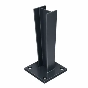 Platine à manchonner Periclip RAL 7016