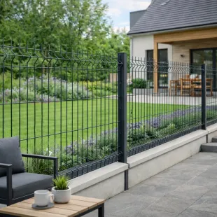 Grille Rigide Gris RAL 7016 Hauteur 1.03*2.50 mètres de large