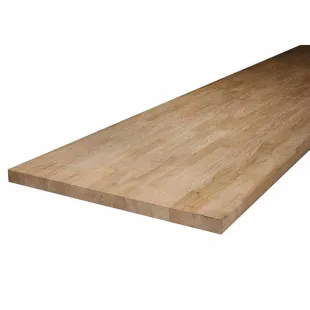 Plan de travail Chêne massif lamellé collé abouté 36*650*3000 mm