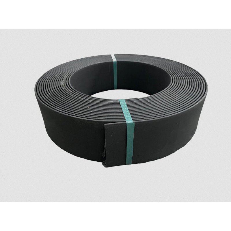 BORDURE EN PLASTIQUE NOIR HAUTEUR 140MM LONGUEUR 25M