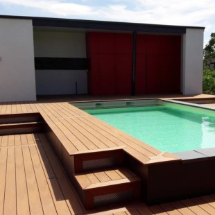 Terrasse composite Atmosphère lame de 4.00 m de long