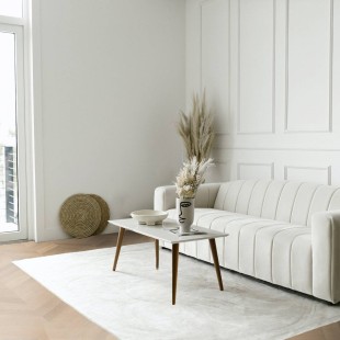 Parquet contrecollé point Hongrie Chêne brossé verni bois brut 14/3*90*510/600 m