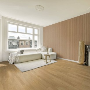 Parquet contrecollé brossé verni mat naturel 4 chanfreins 15/5*90*300 à 1200 mm